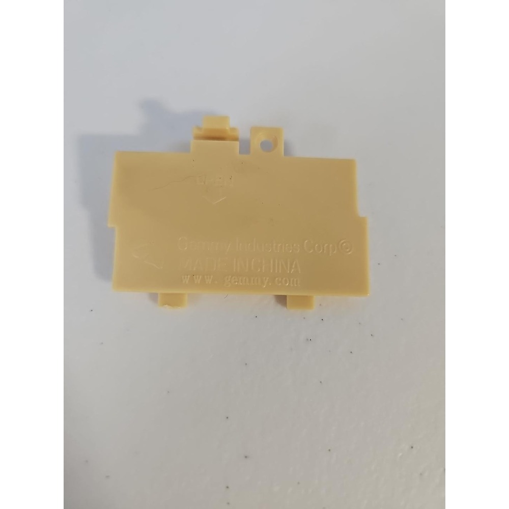 Gemmy Industries Replacement Battery Cover Door Beige Plastic Vintage Part
